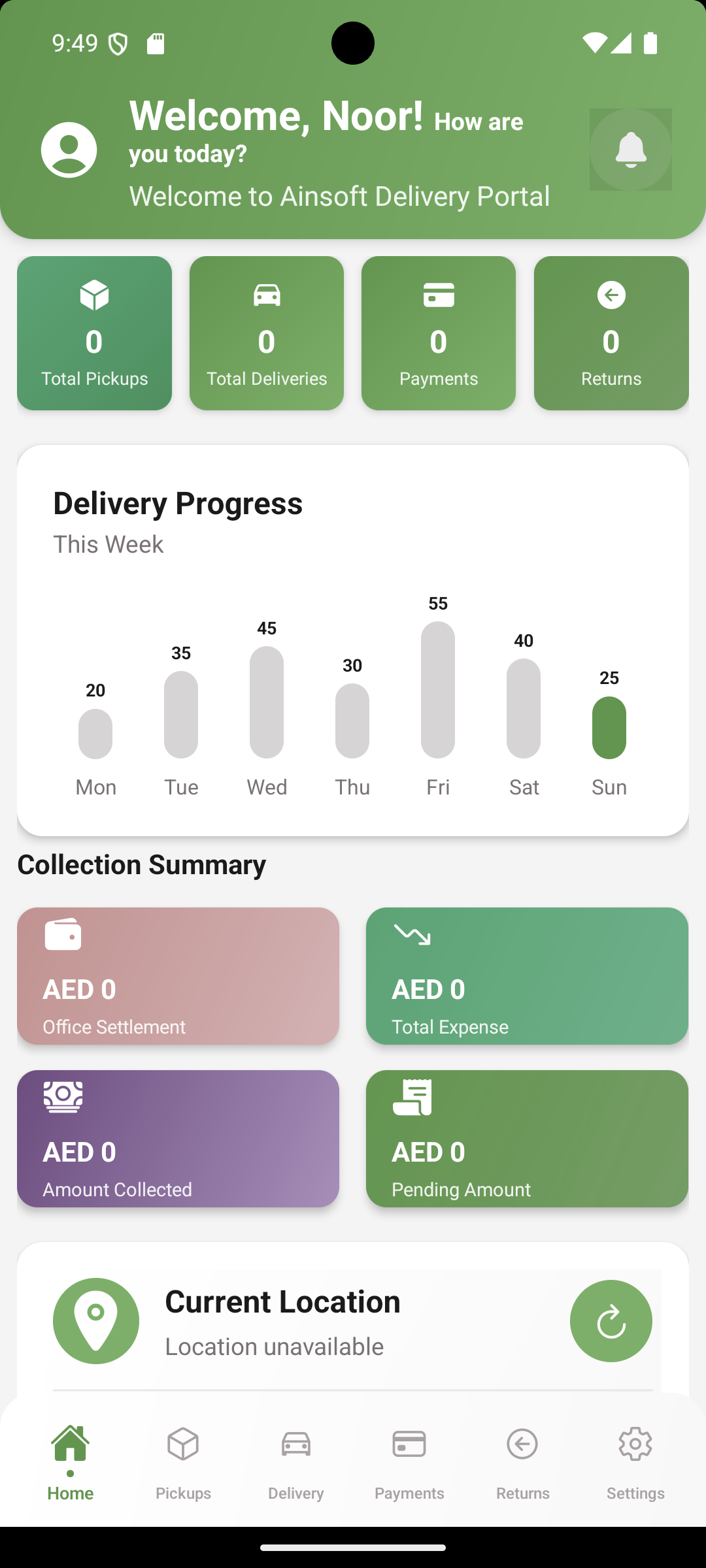Rider App Screenshot 1